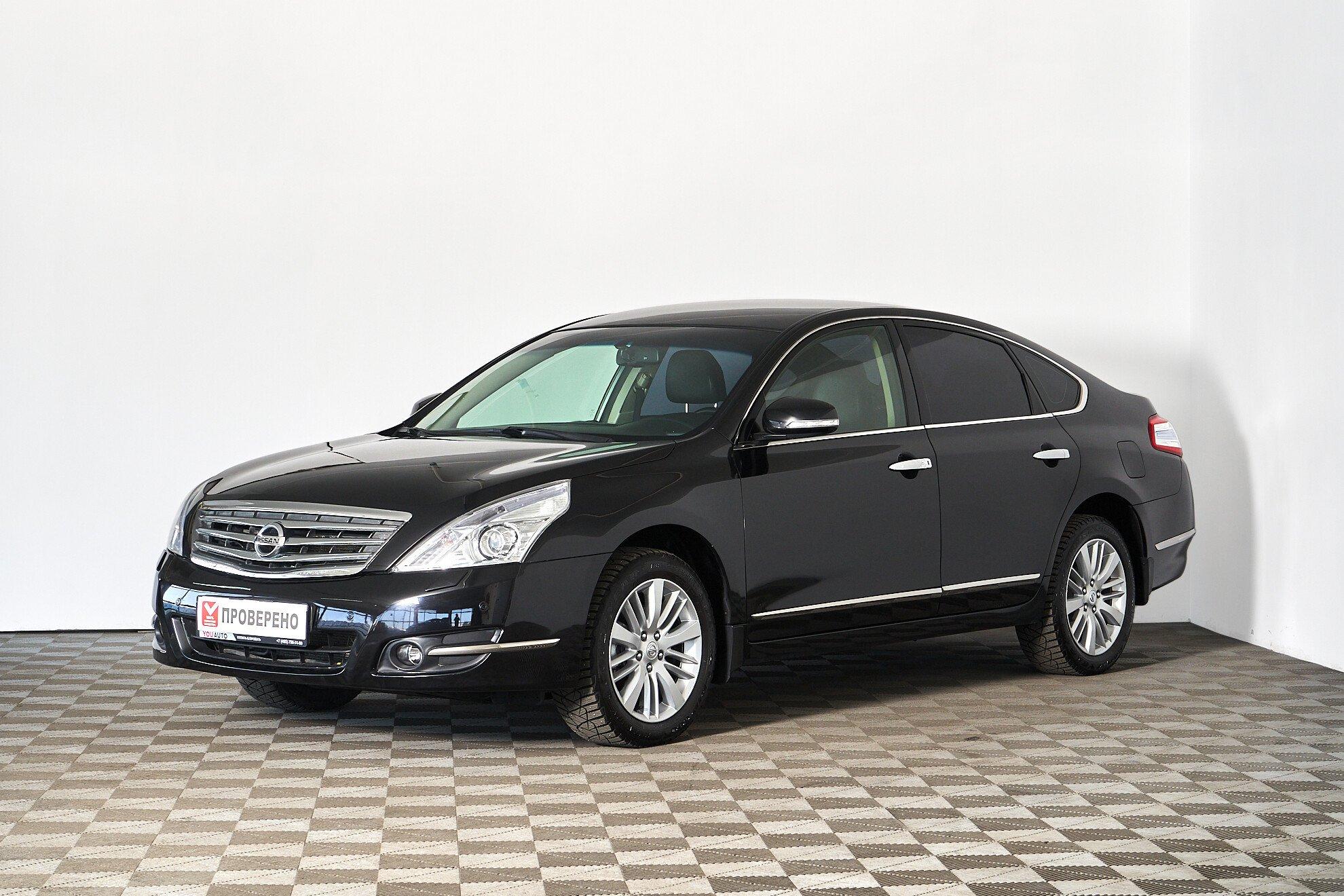 Nissan Teana 2011, черный