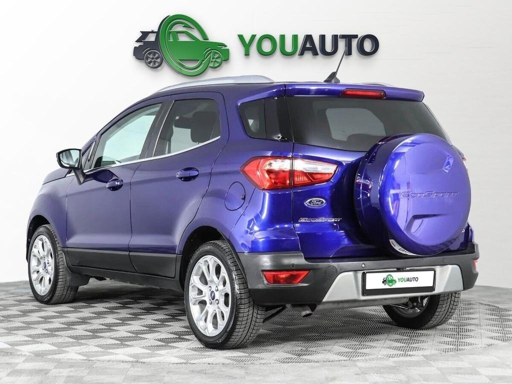 Ford EcoSport 2018, синий