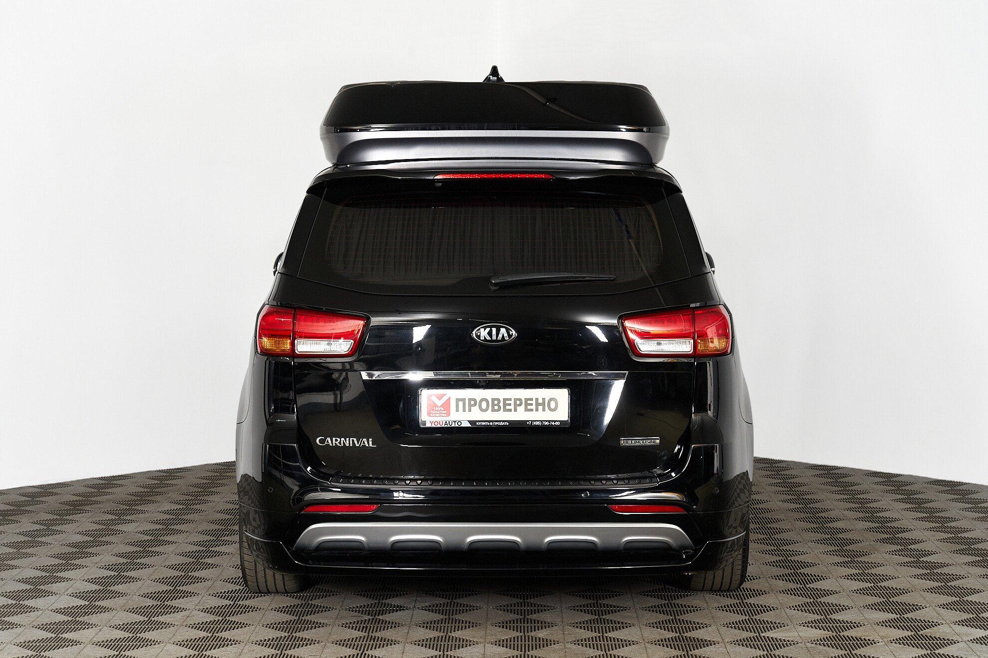 Kia Carnival 2020, черный