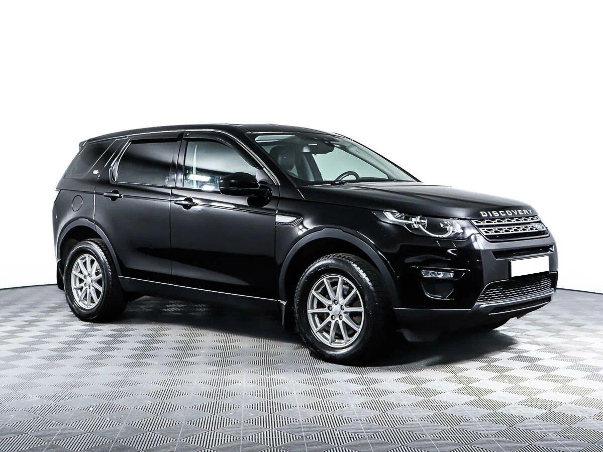 Land Rover Discovery Sport 2018, черный