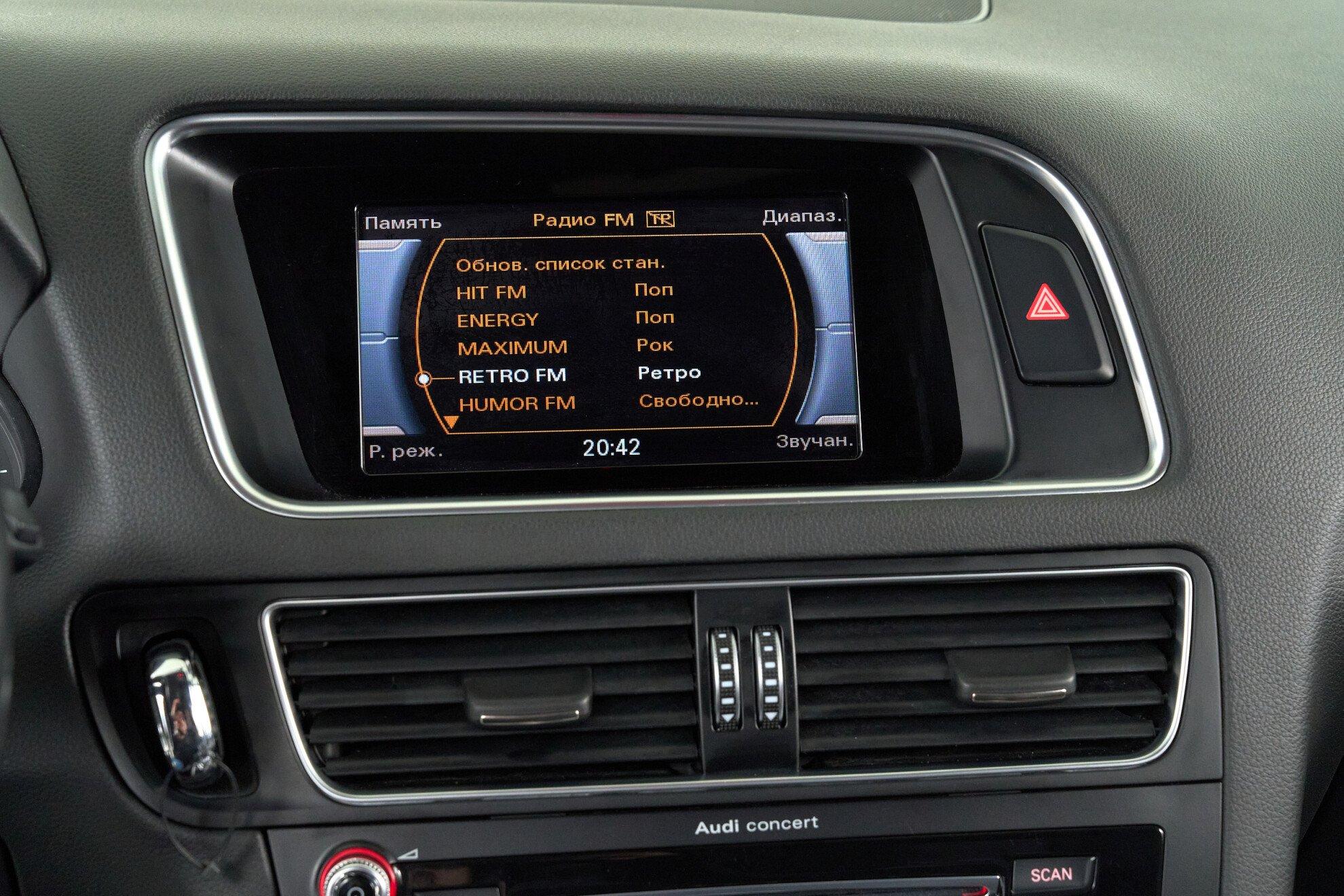 Audi Q5 2014, белый