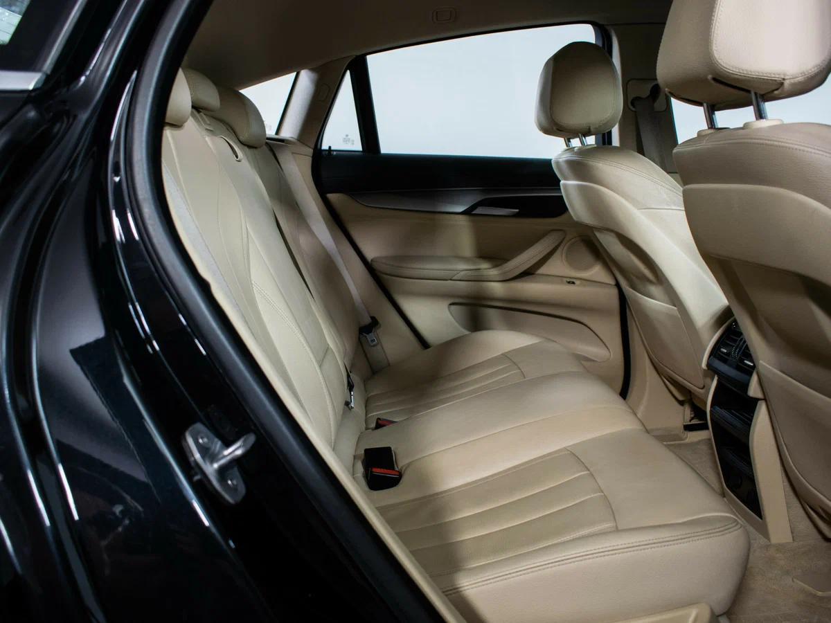BMW X6 2016, черный