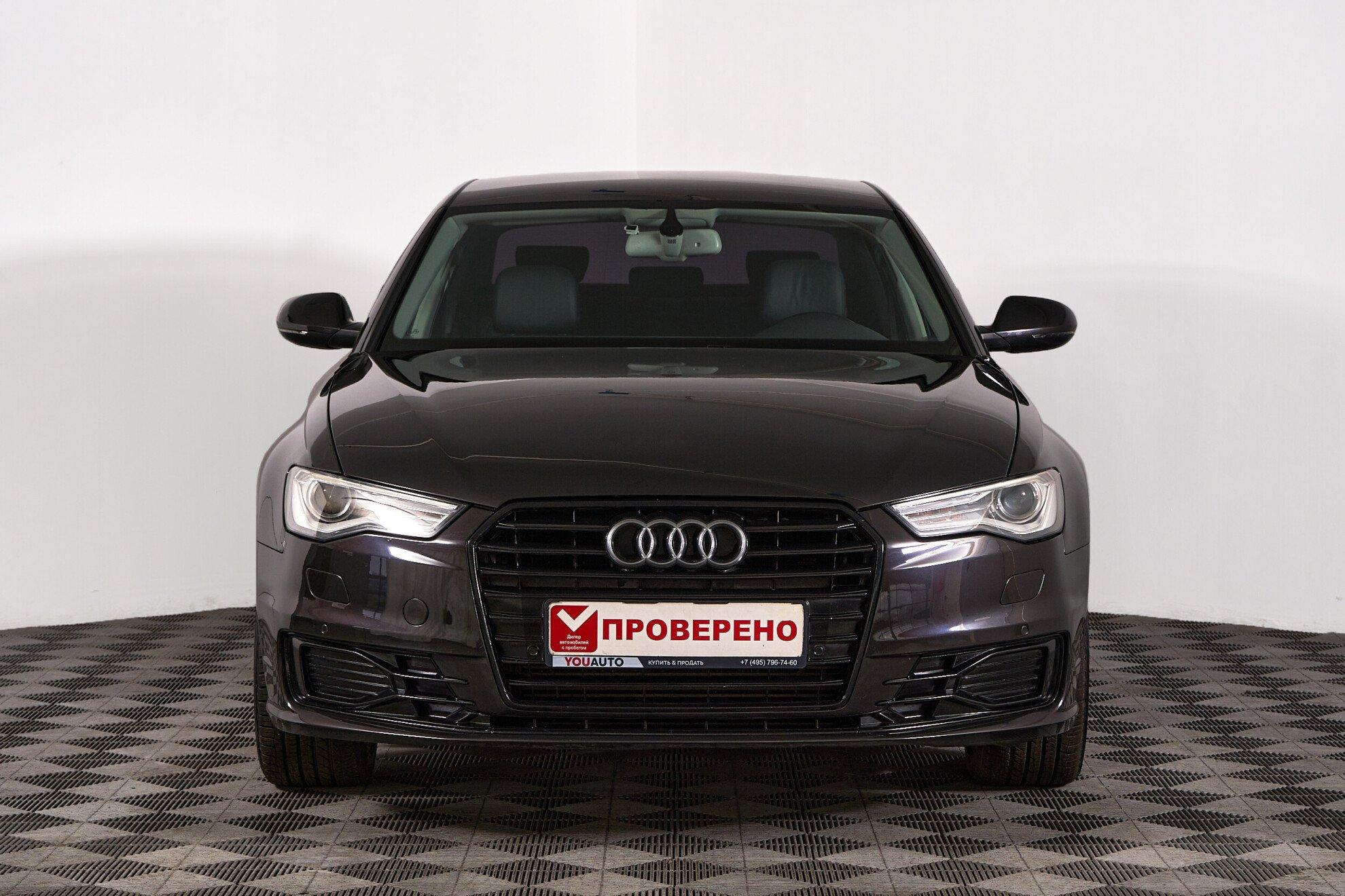 Audi A6 2016, серый