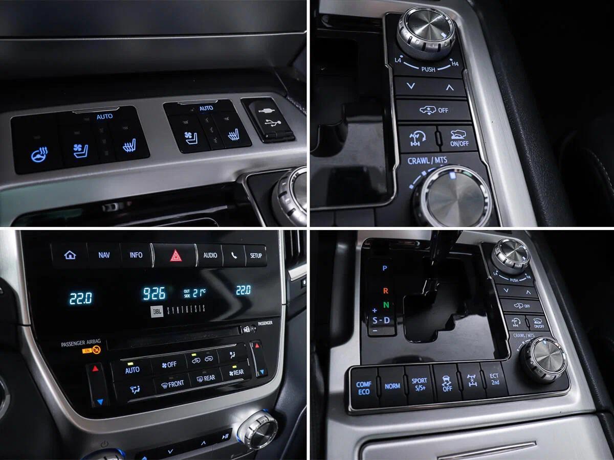 Toyota Land Cruiser 2018, красный