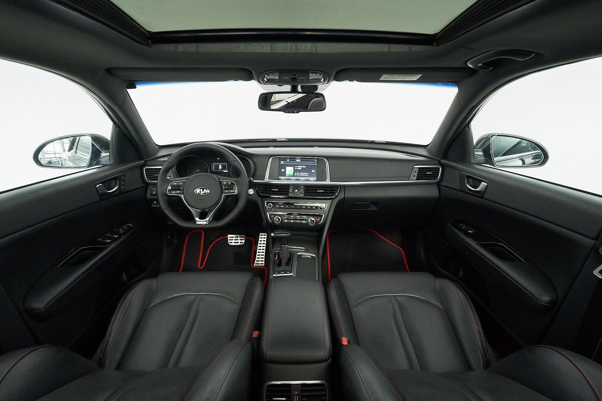 Kia Optima 2016, черный