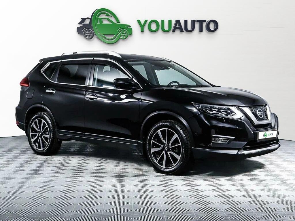 Nissan X-Trail 2021, черный