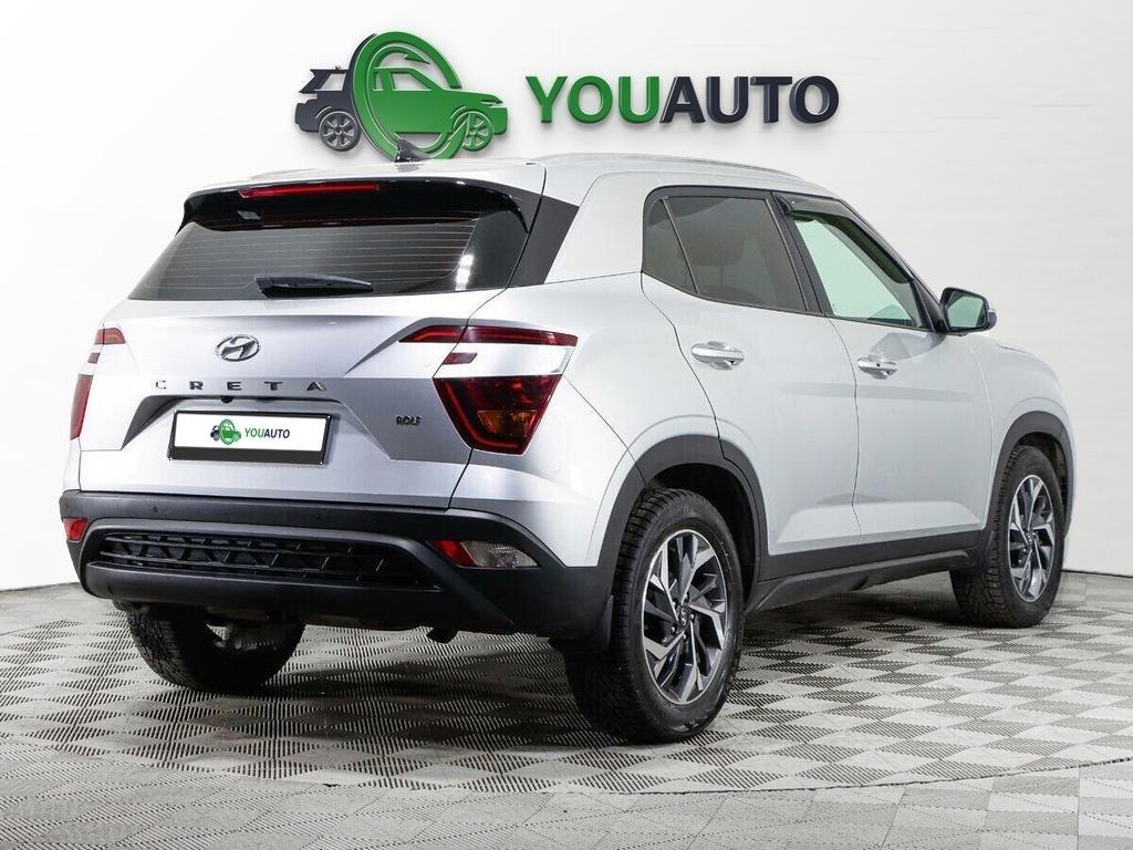 Hyundai Creta 2022, серебряный