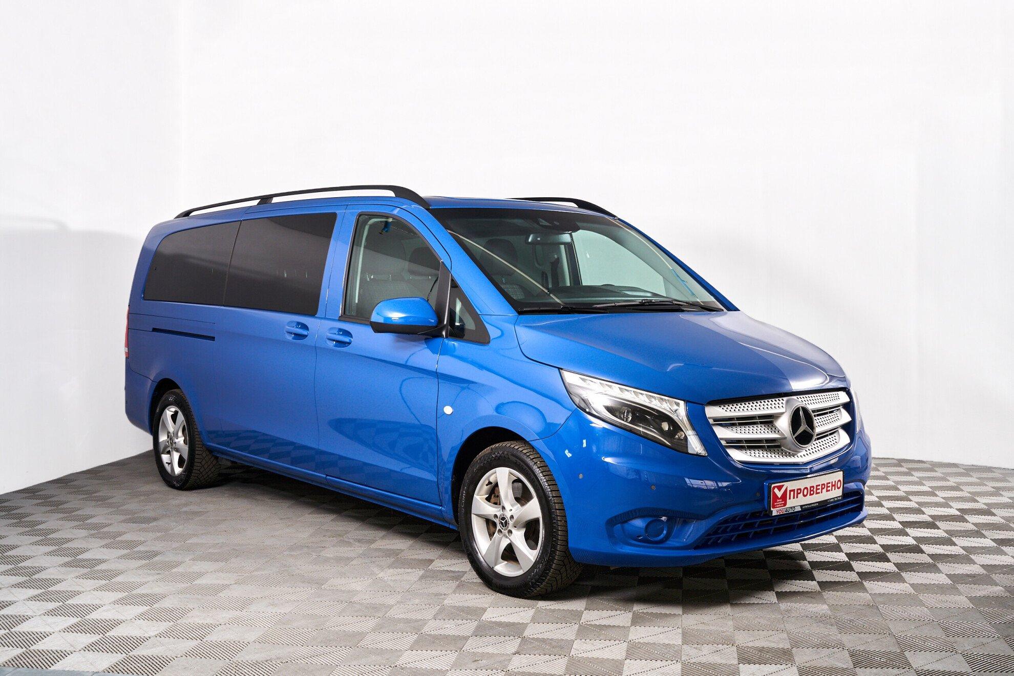 Mercedes-Benz Vito 2018, синий