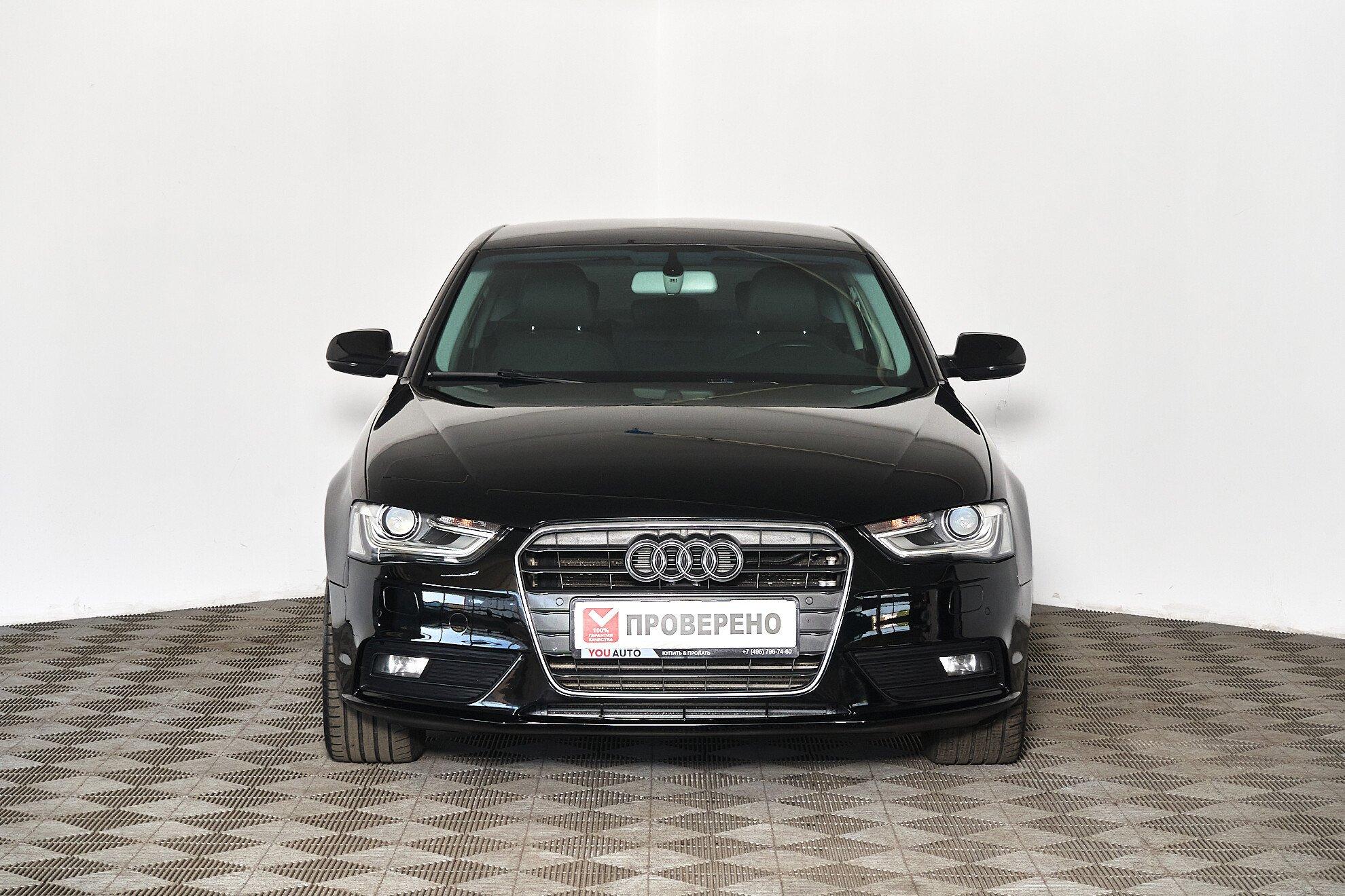 Audi A4 2012, черный