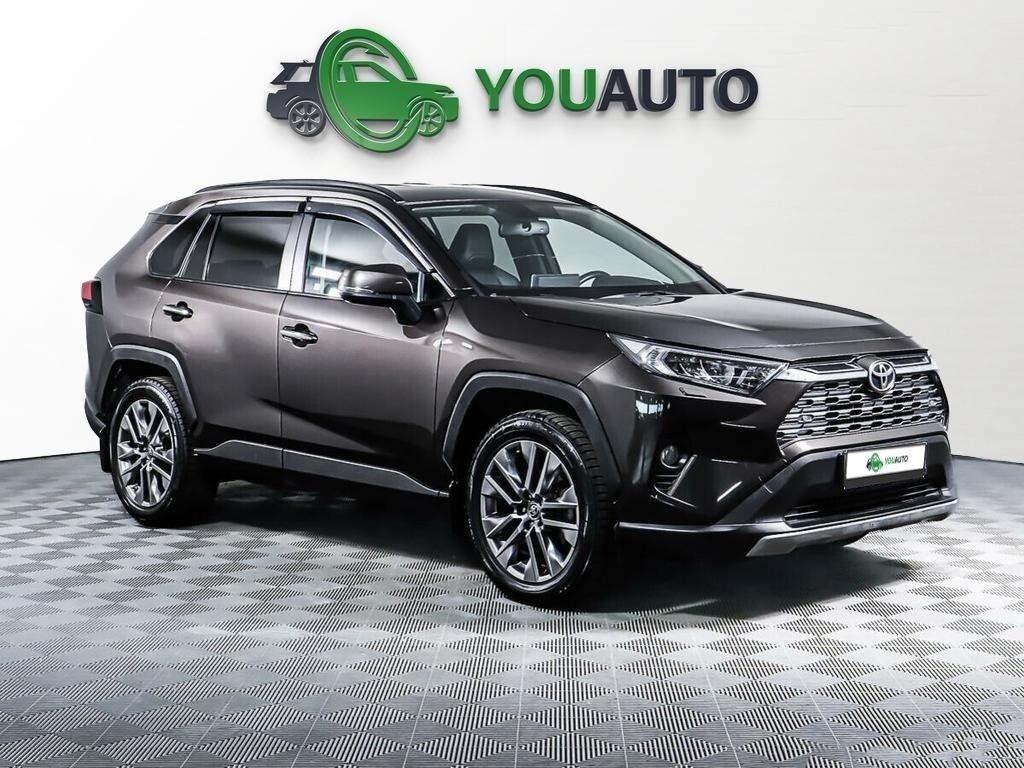 Toyota RAV4 2021, коричневый