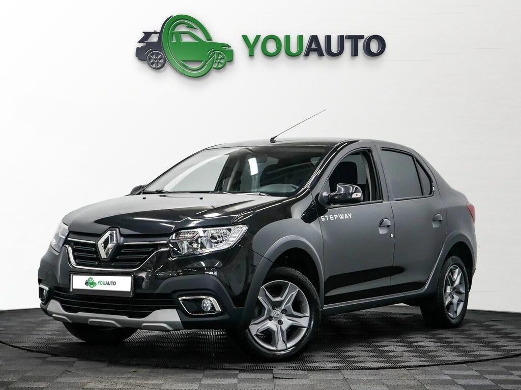 Renault Logan 2021, черный