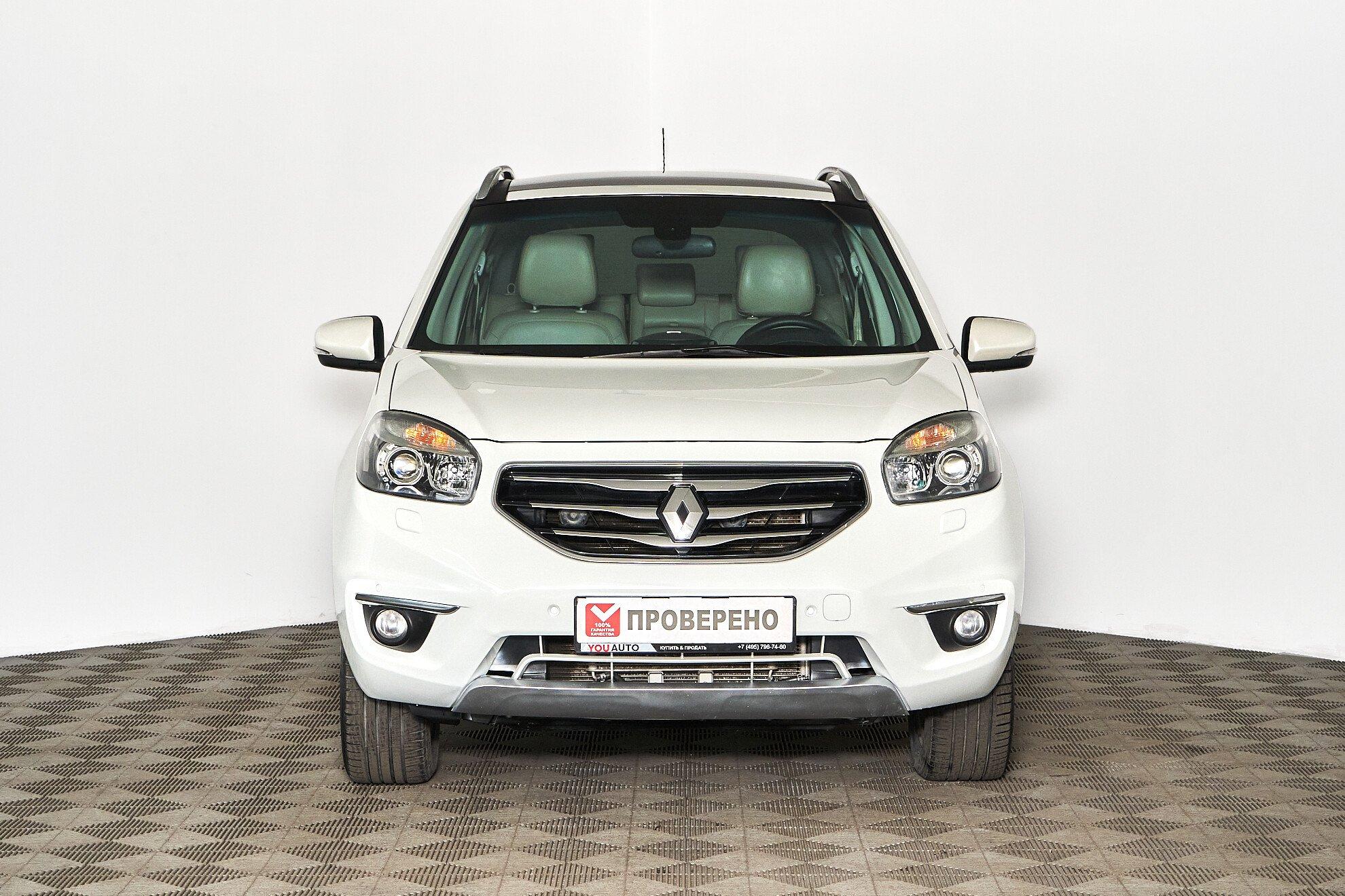 Renault Koleos 2012, белый