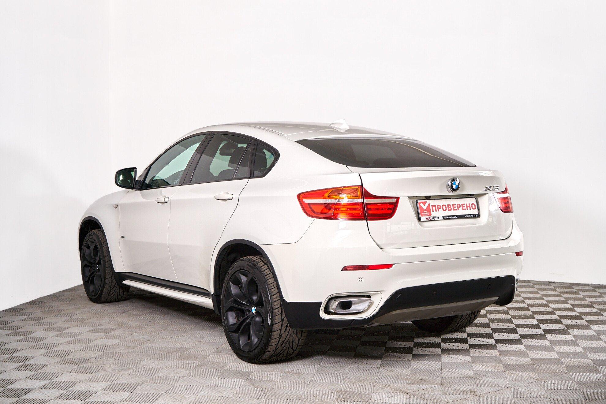 BMW X6 2013, белый