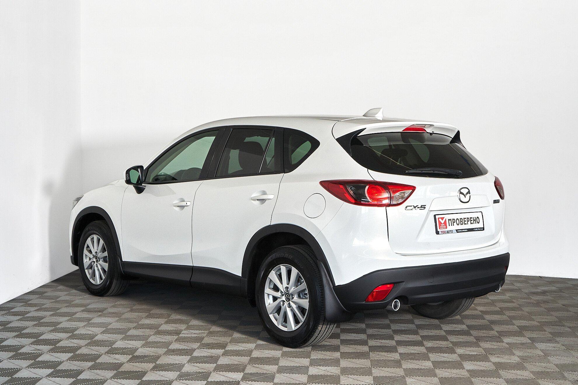 Mazda CX-5 2011, белый