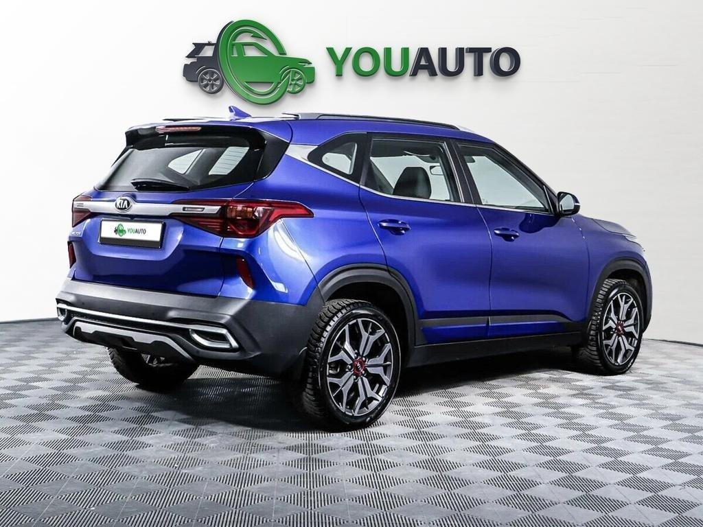 Kia Seltos 2021, синий