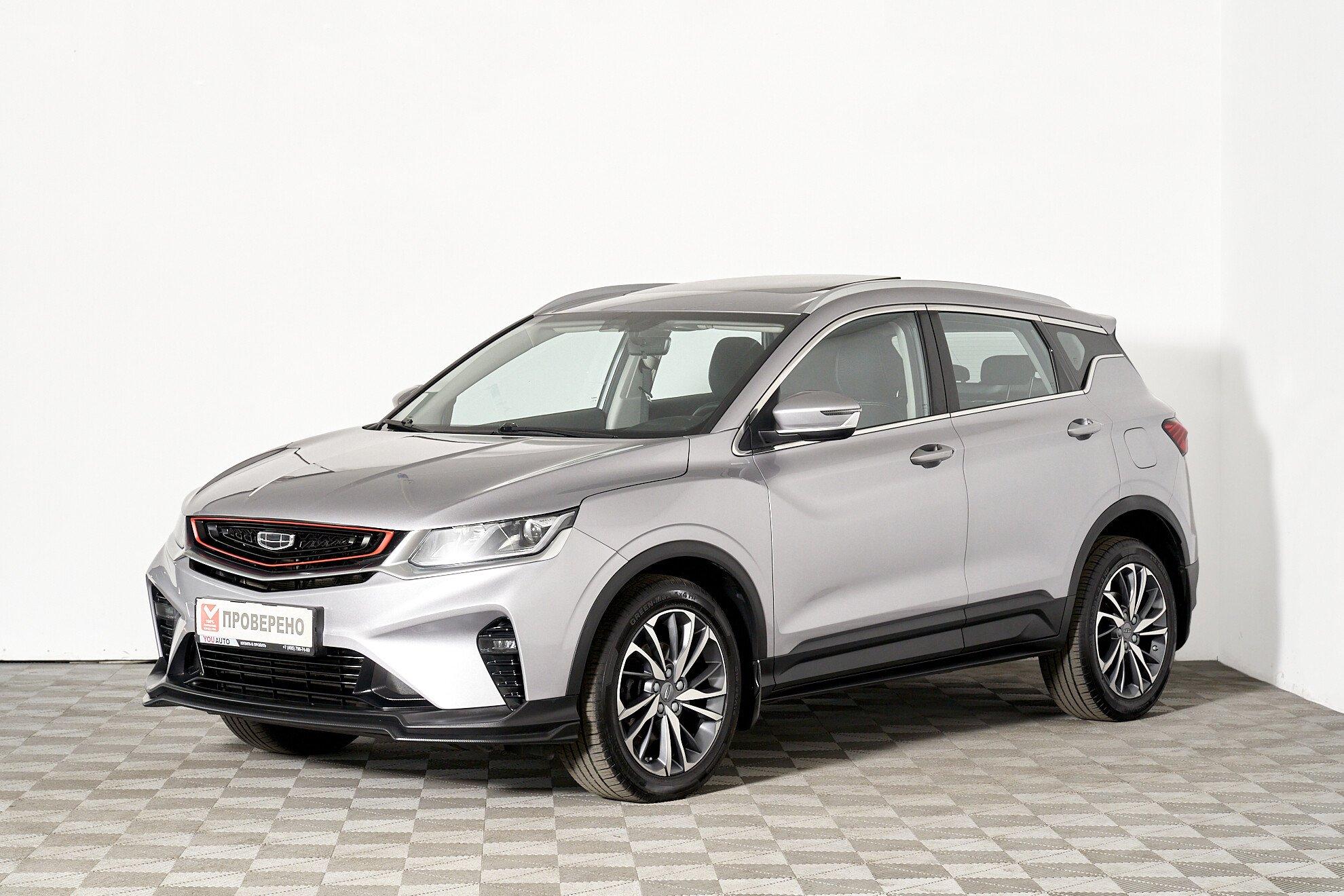Geely Coolray 2022, серебряный