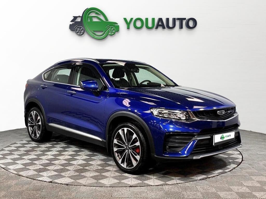 Geely Tugella 2021, синий