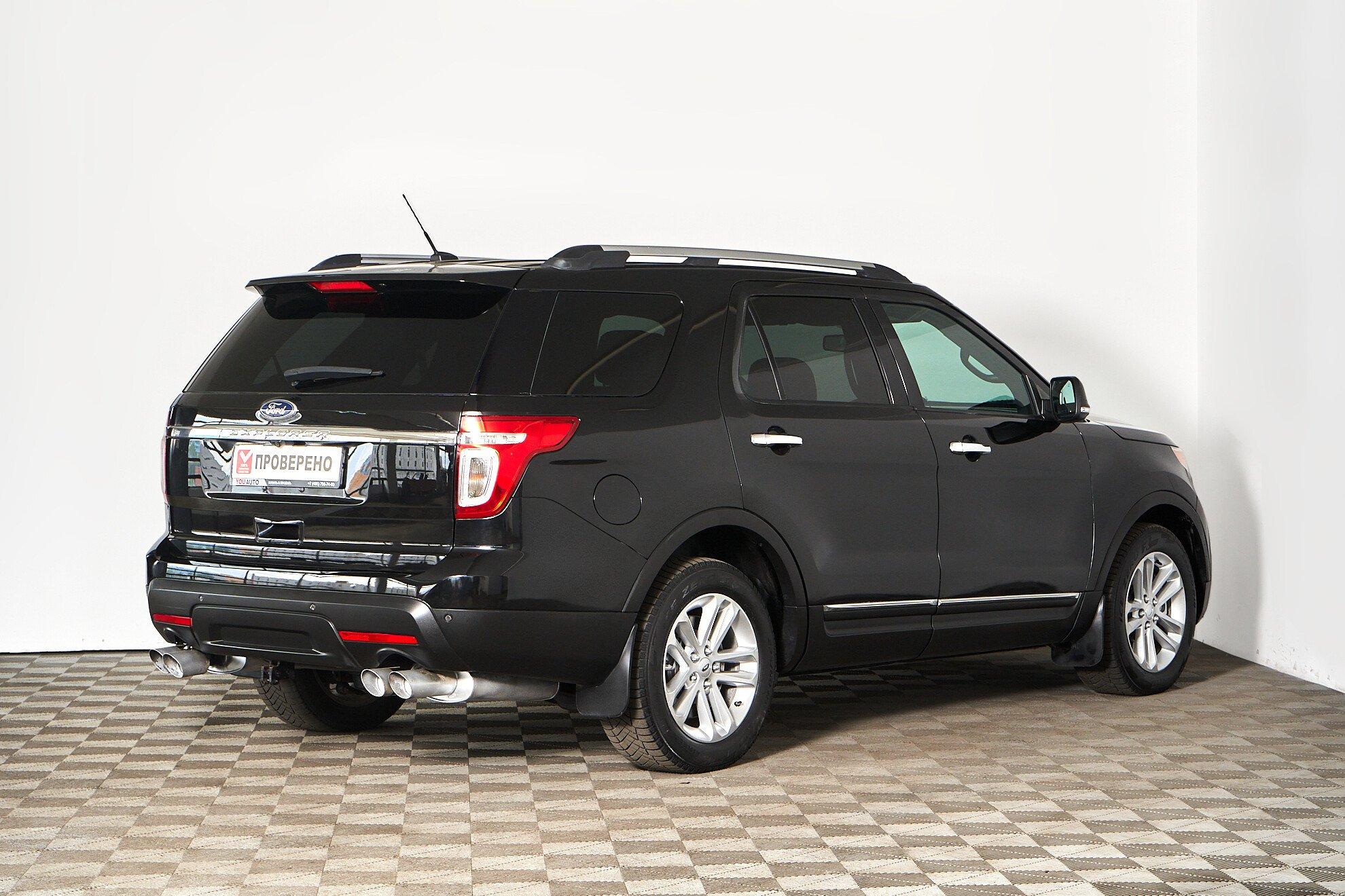 Ford Explorer 2013, черный