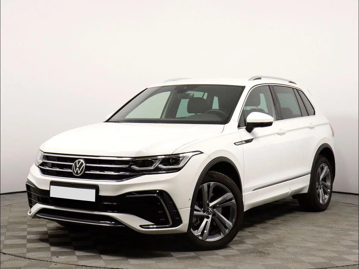 Volkswagen Tiguan 2022, белый