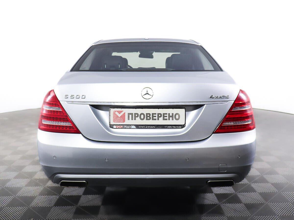 Mercedes-Benz S-Класс 2011, серебряный