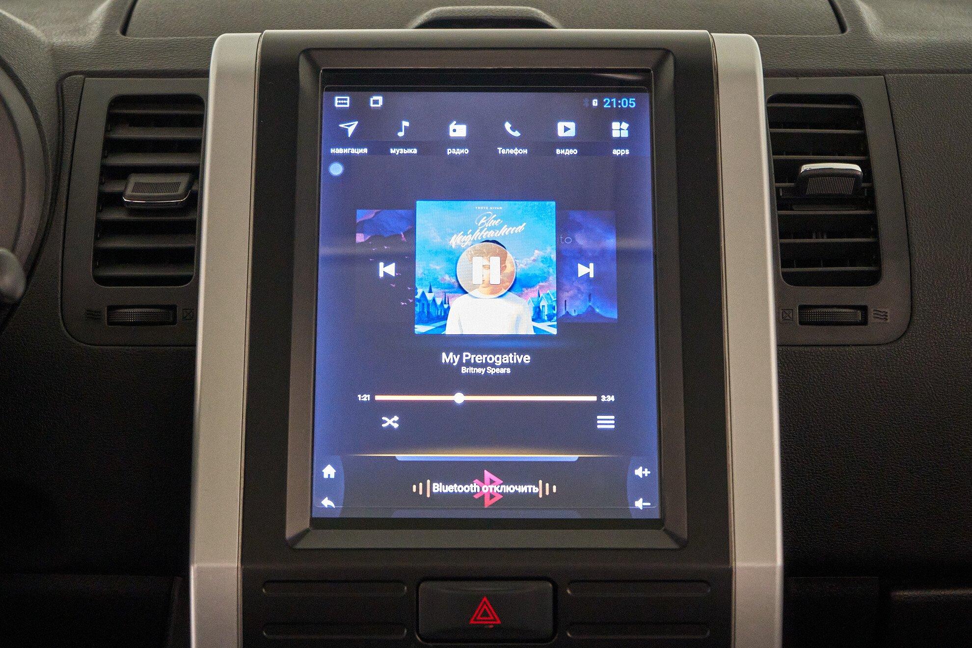 Nissan X-Trail 2011, черный