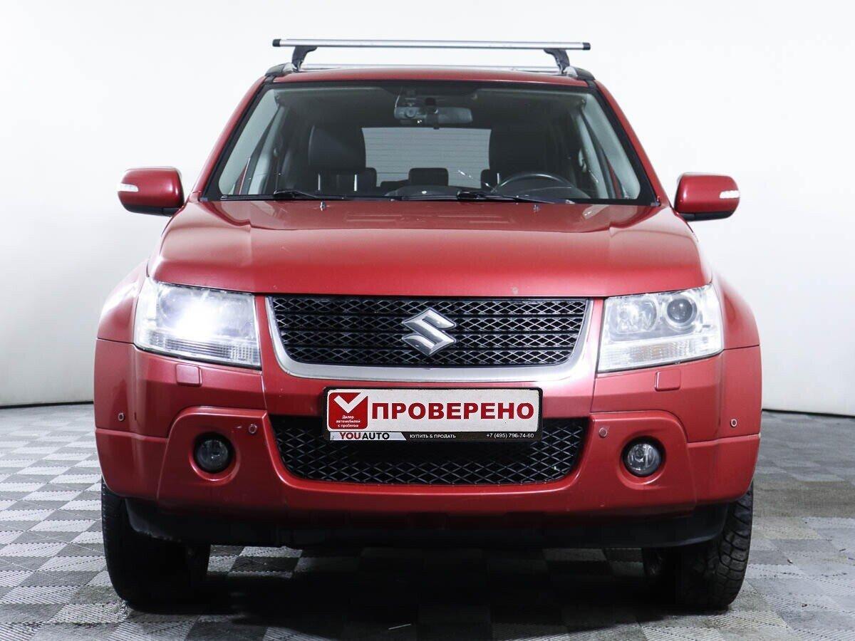 Suzuki Grand Vitara 2010, красный