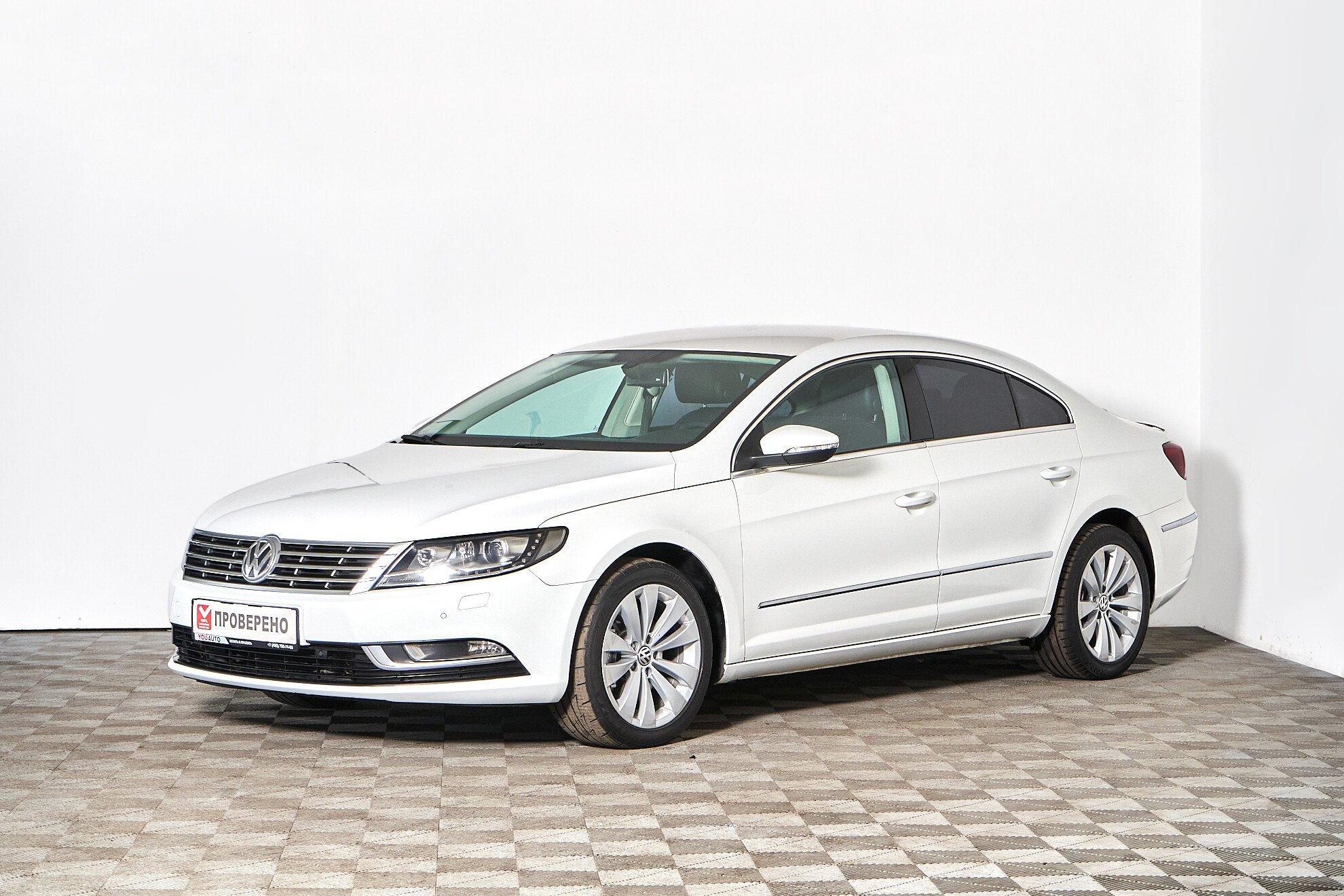 Volkswagen Passat CC 2012, белый