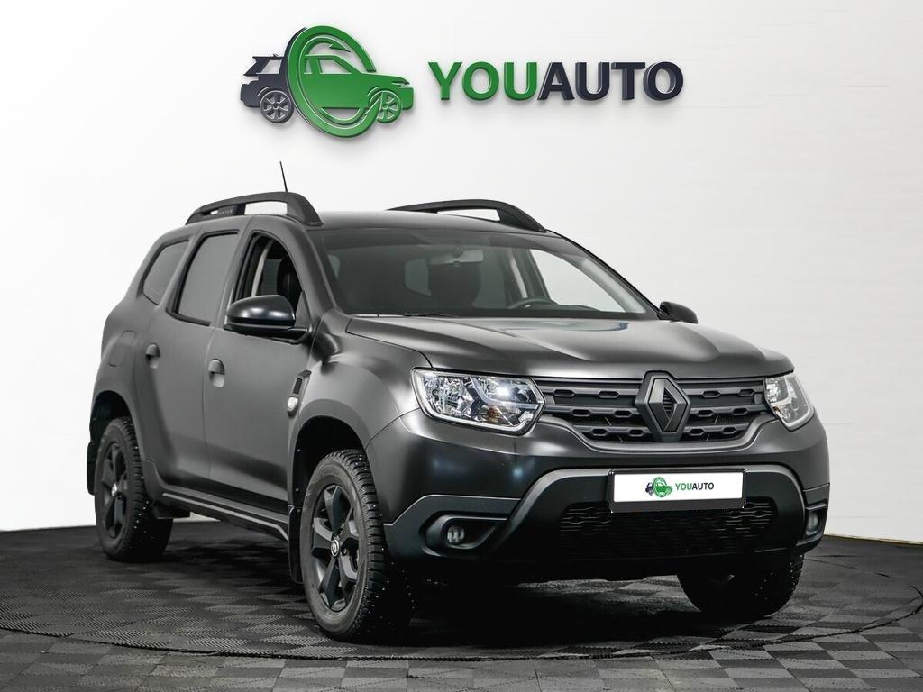 Renault Duster 2021, черный