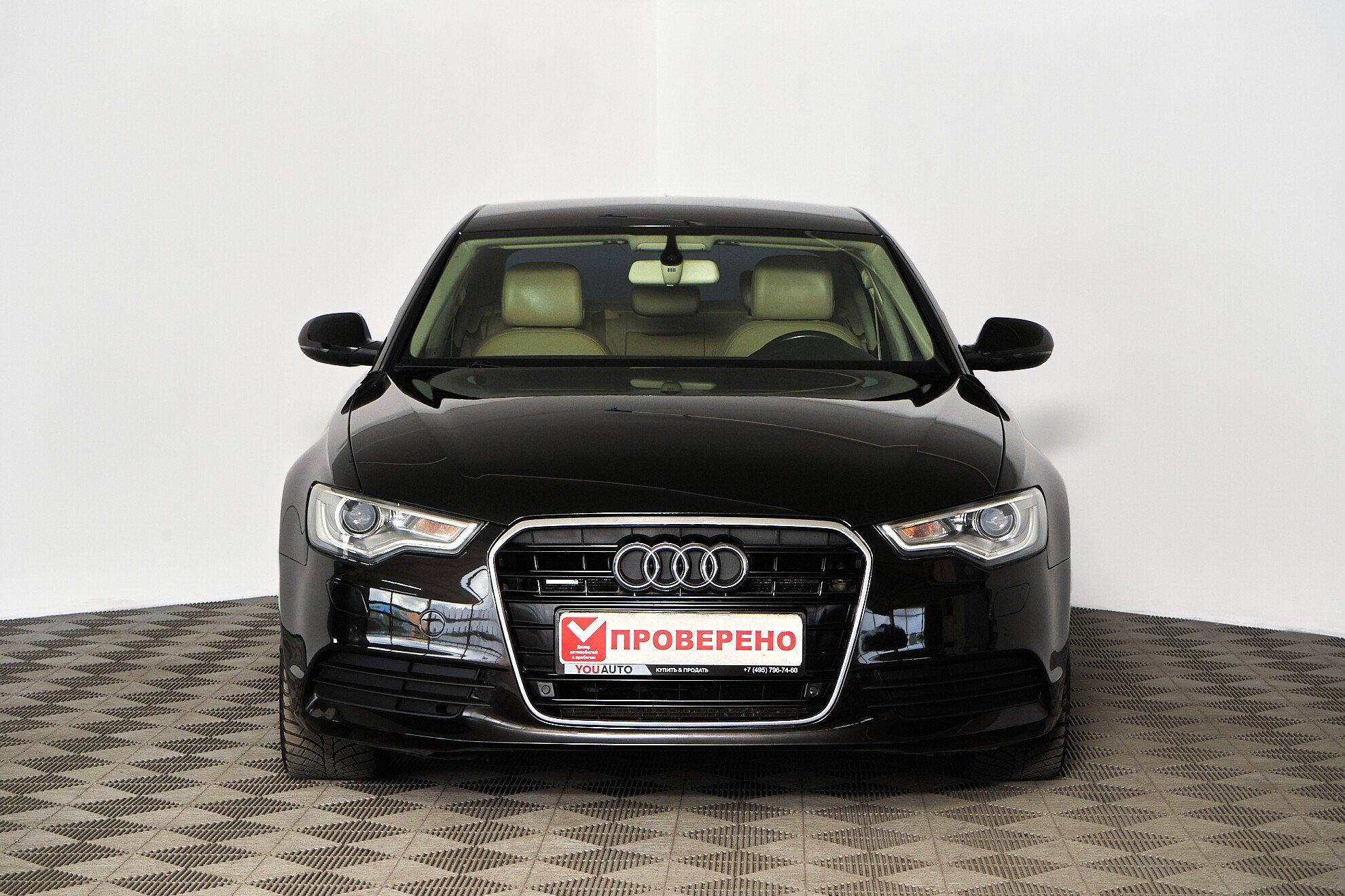 Audi A6 2012, черный