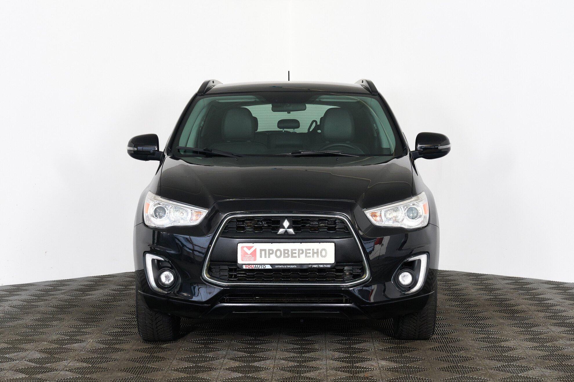 Mitsubishi ASX 2014, черный