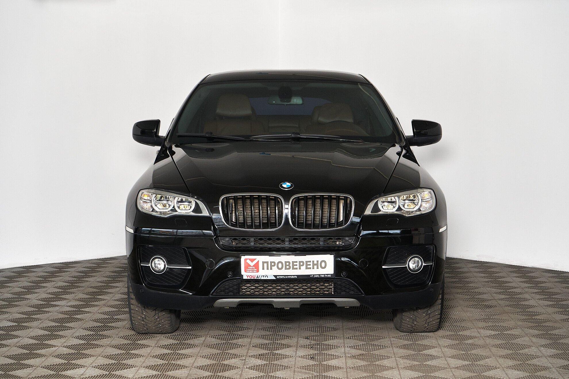 BMW X6 2010, черный