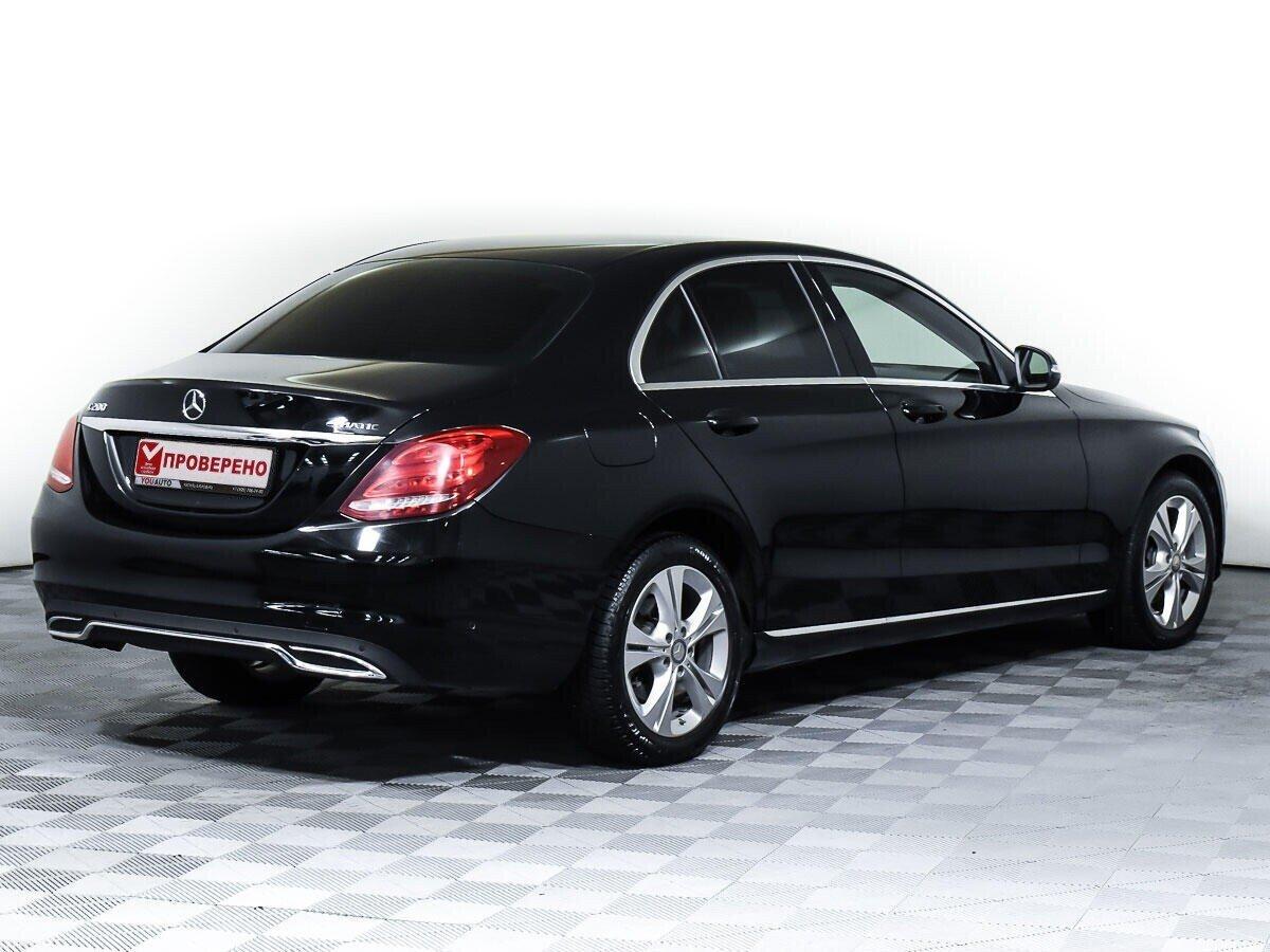 Mercedes-Benz C-Класс 2015, черный