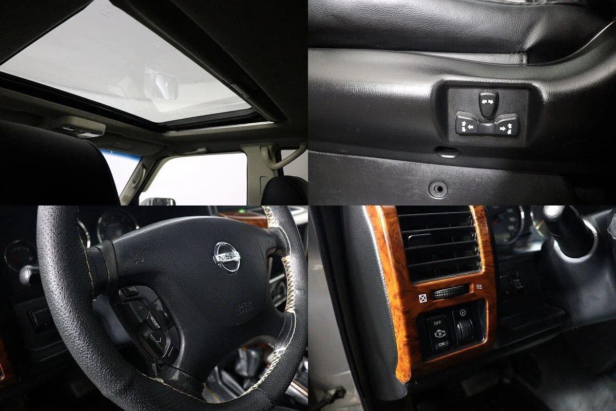 Nissan Patrol 2009, серебряный