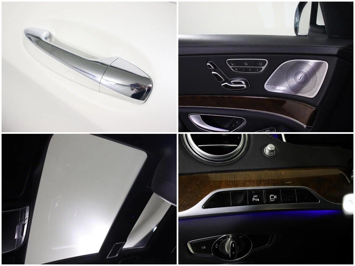 Mercedes-Benz S-Класс 2015, белый