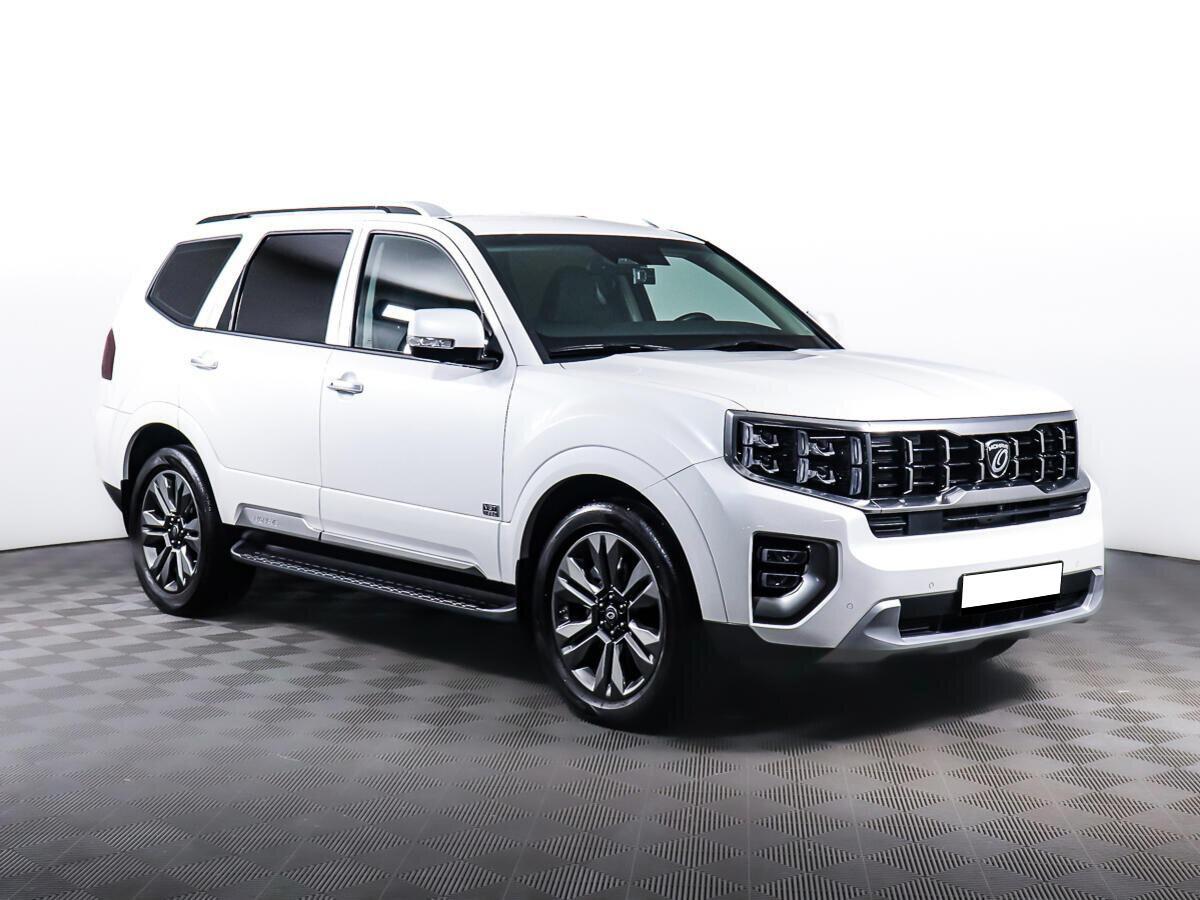 Kia Mohave 2023, белый