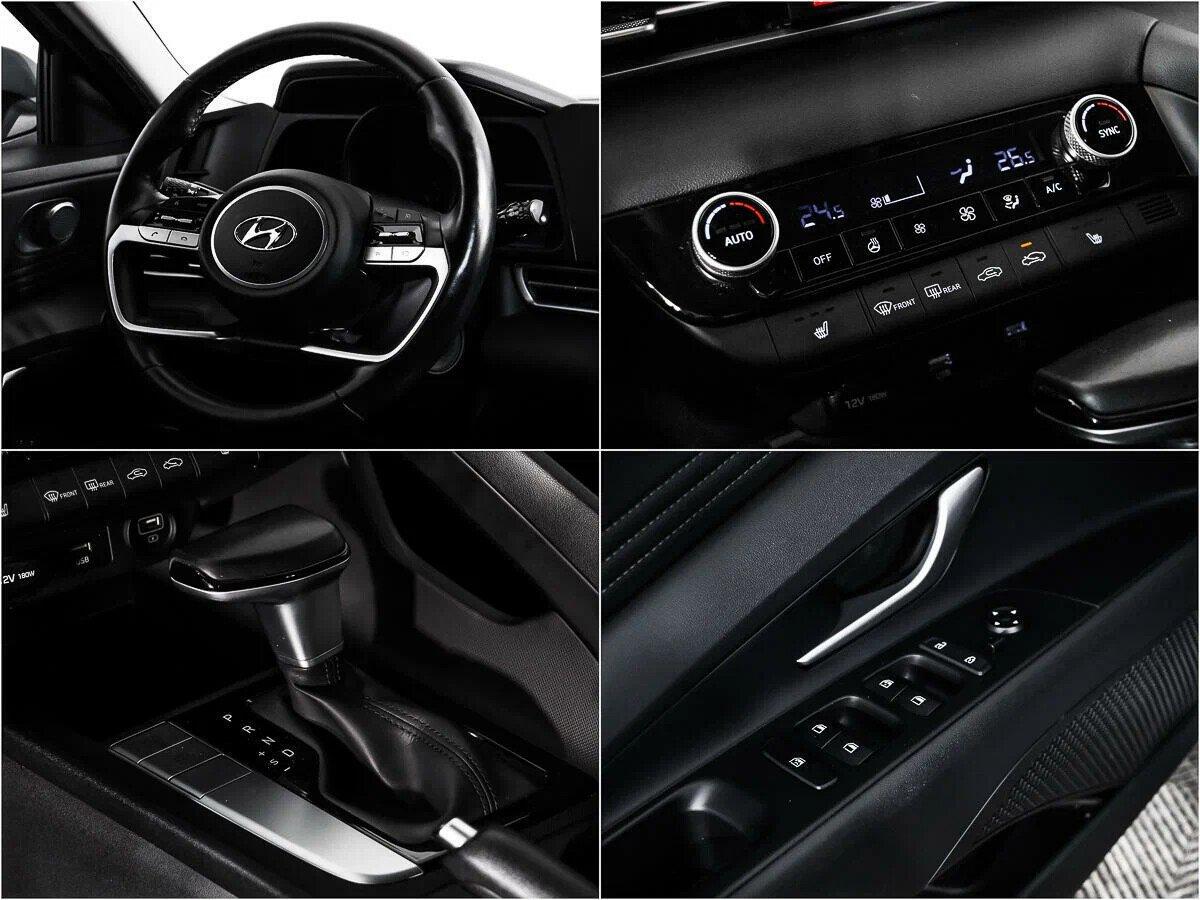 Hyundai Elantra 2022, серый