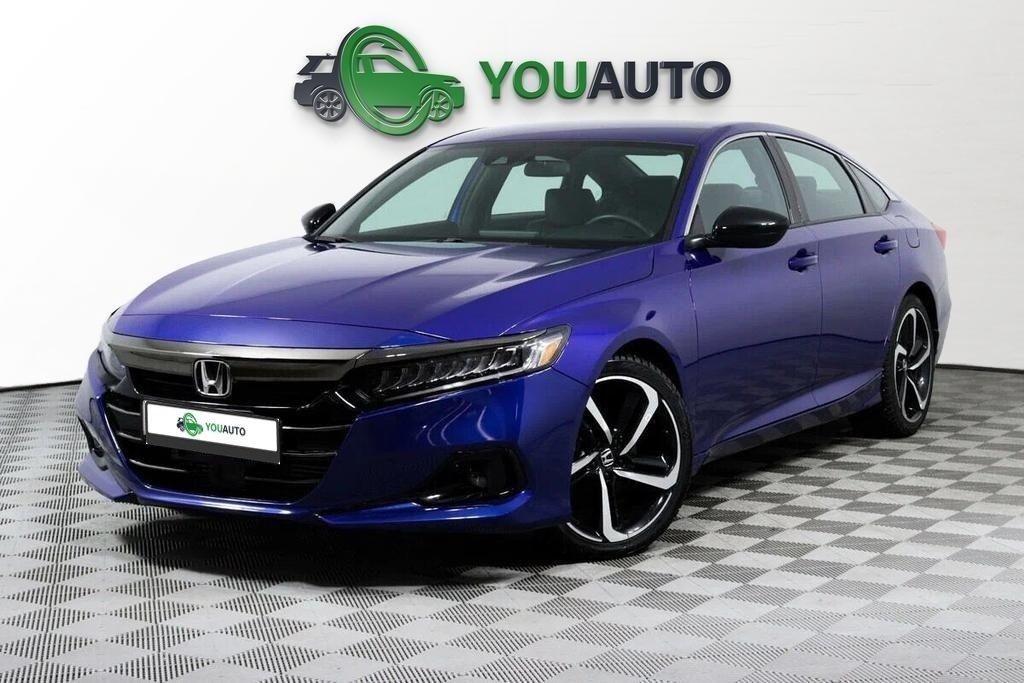 Honda Accord 2022, синий