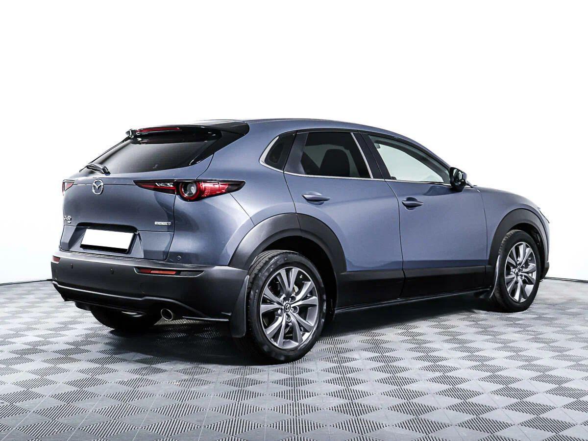 Mazda CX-30 2022, синий