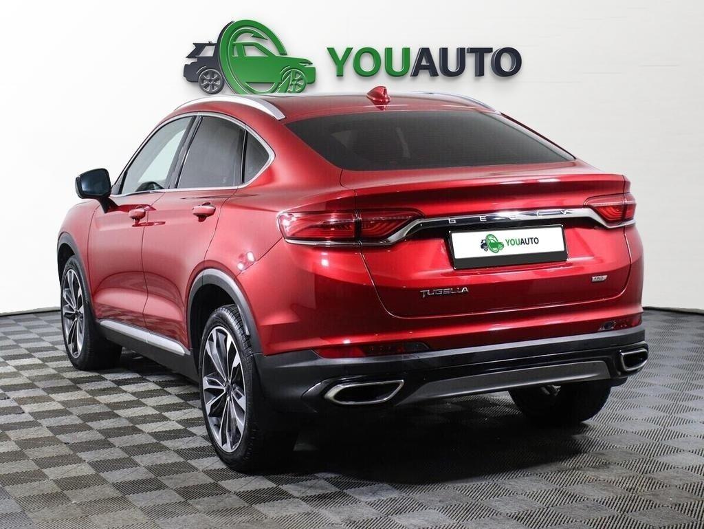 Geely Tugella 2020, красный