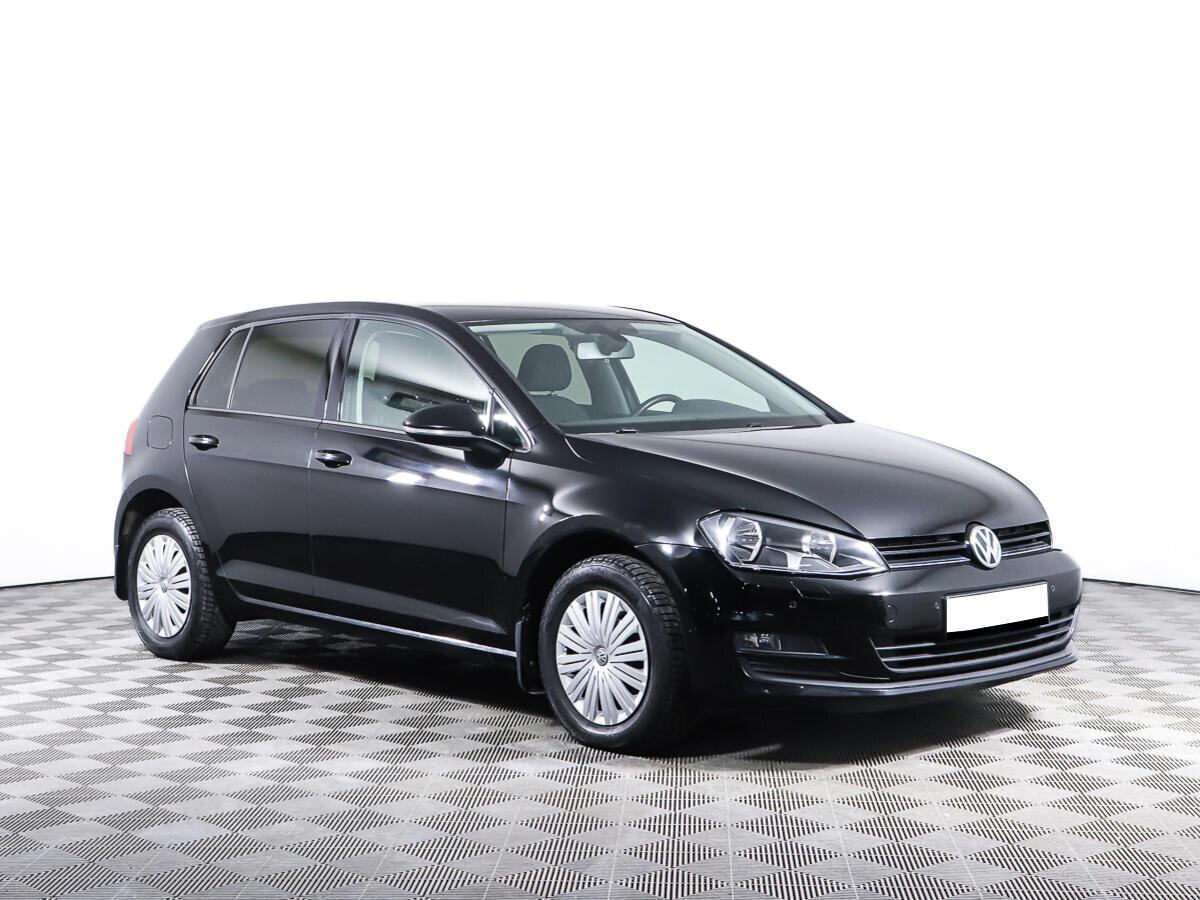 Volkswagen Golf 2014, черный