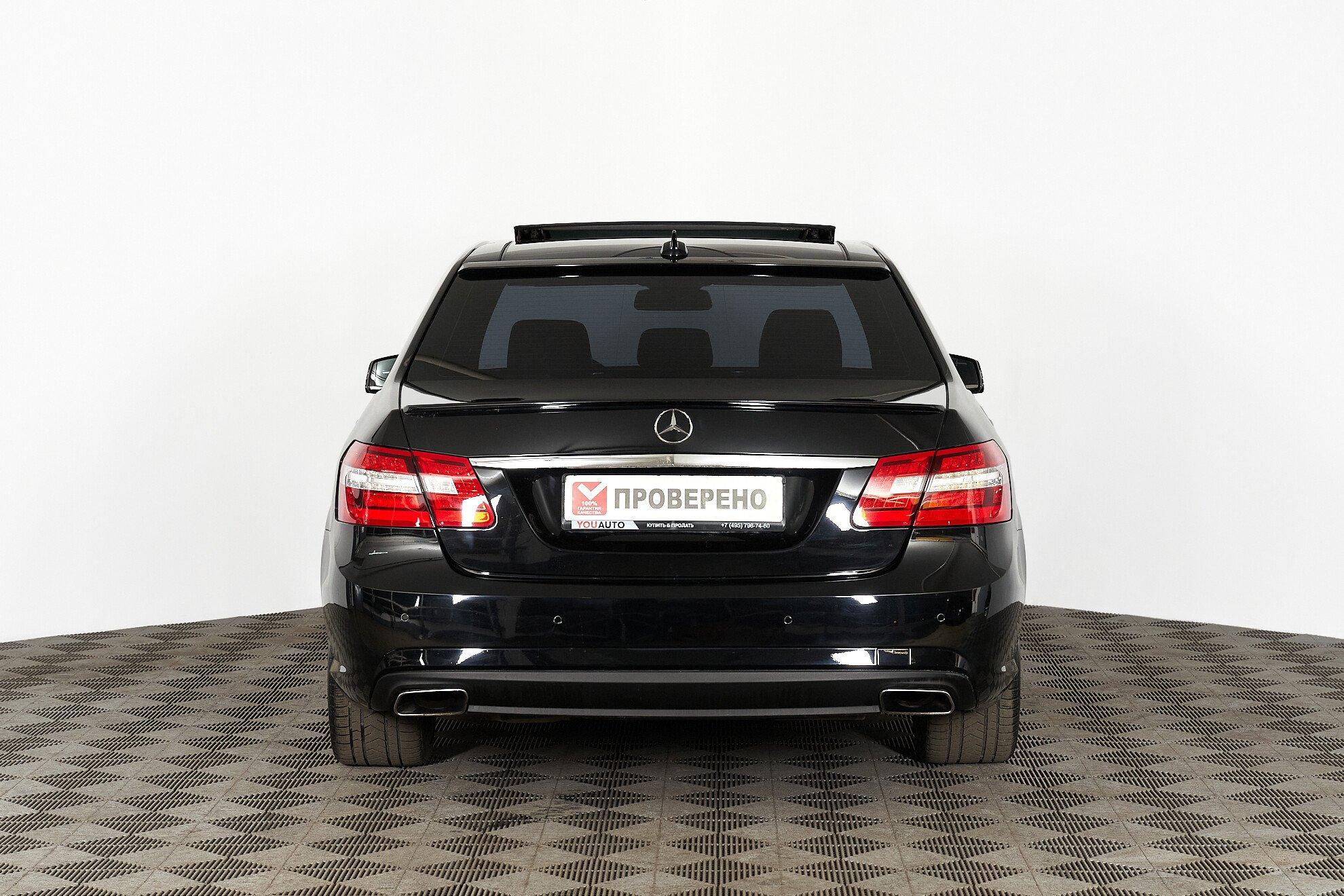 Mercedes-Benz E-Класс 2012, черный