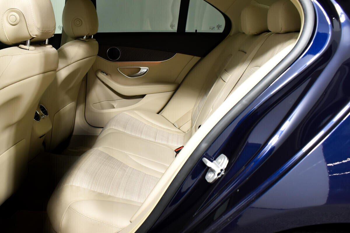 Mercedes-Benz C-Класс 2015, синий