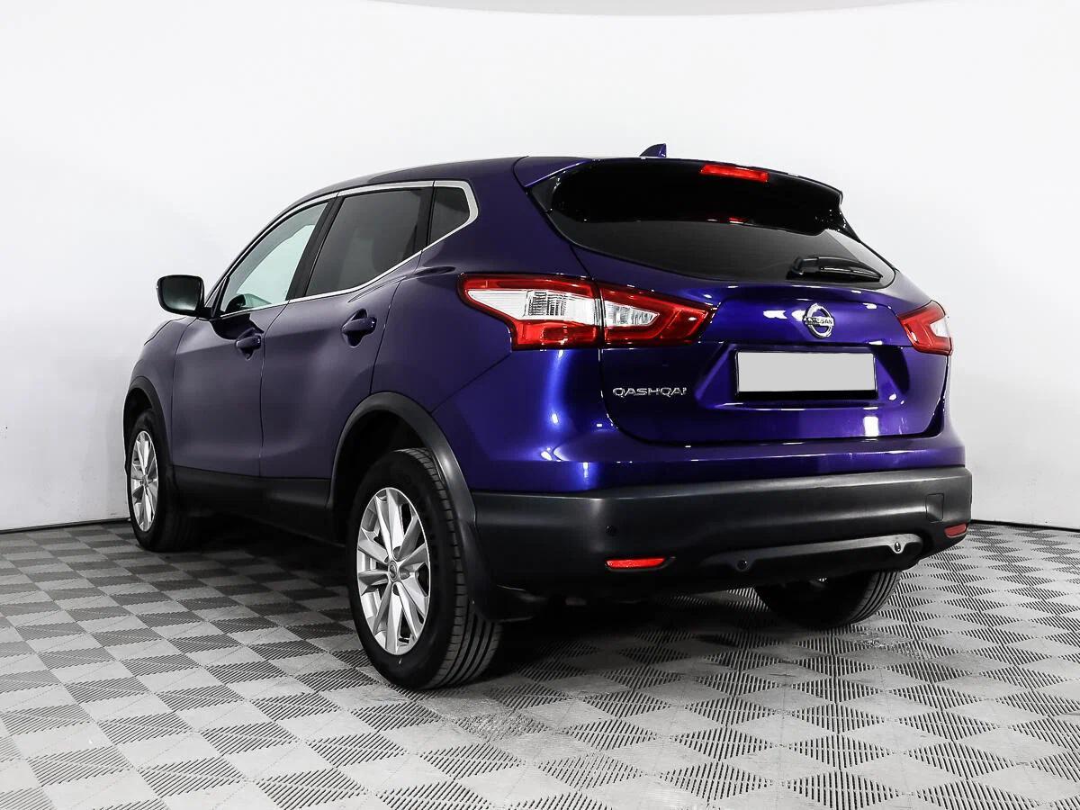 Nissan Qashqai 2015, синий