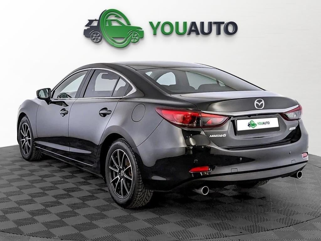 Mazda 6 2018, черный