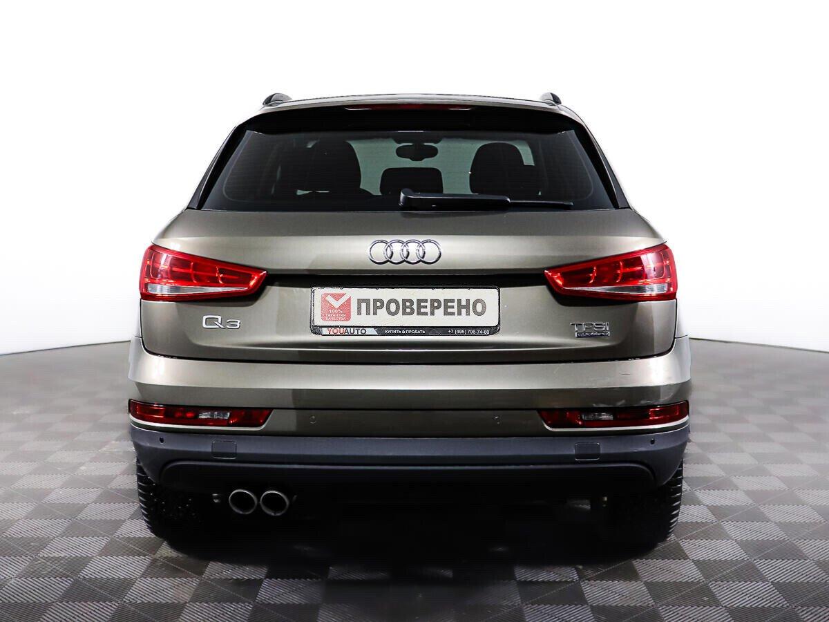 Audi Q3 2017, серебряный