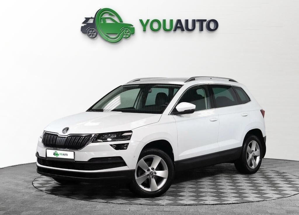 Skoda Karoq 2020, белый