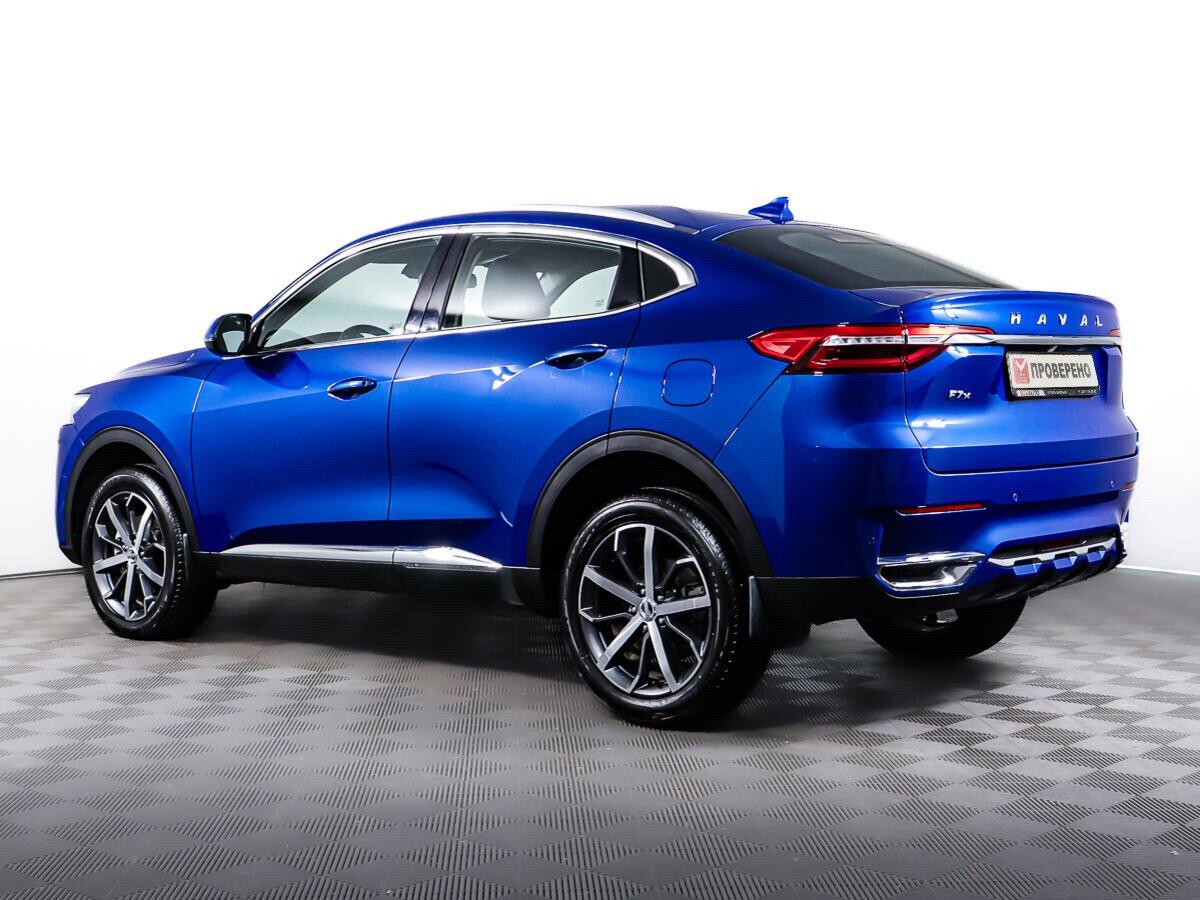 Haval F7x 2022, синий