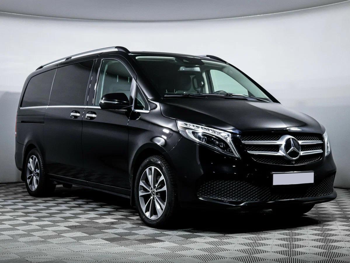 Mercedes-Benz V-Класс 2021, черный