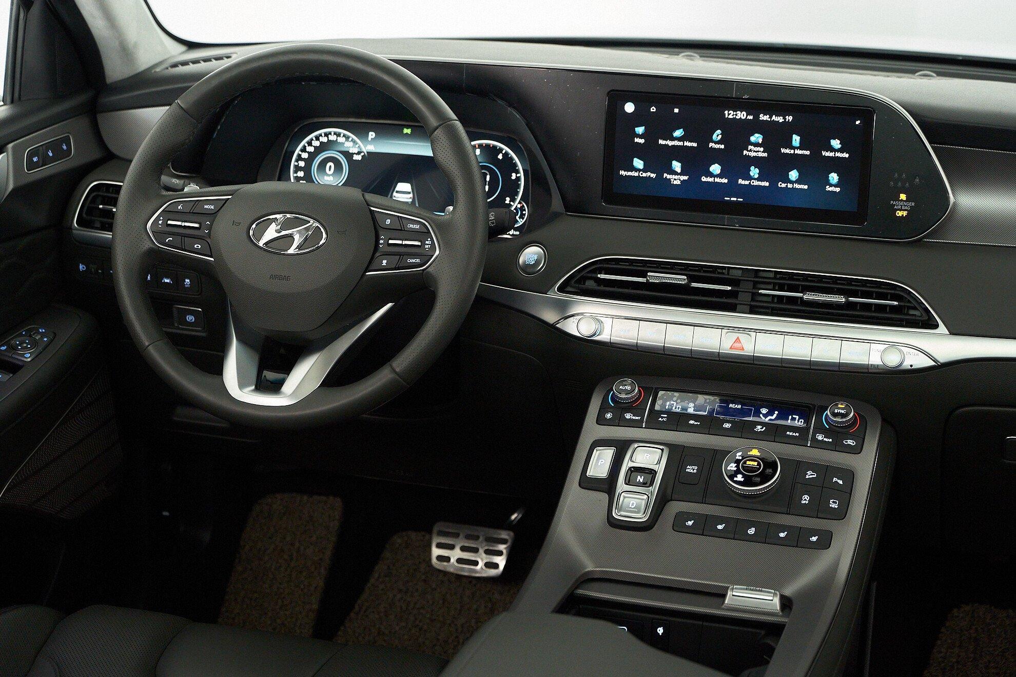 Hyundai Palisade 2022, белый