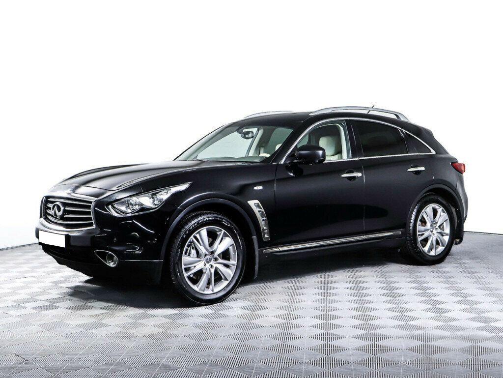Infiniti QX70 2015, черный